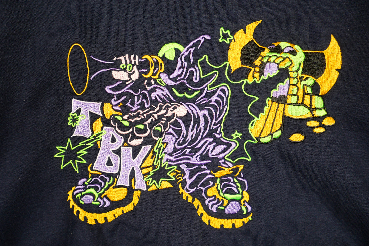 TBK HOODIE X KOGAN DUNKELBLAU