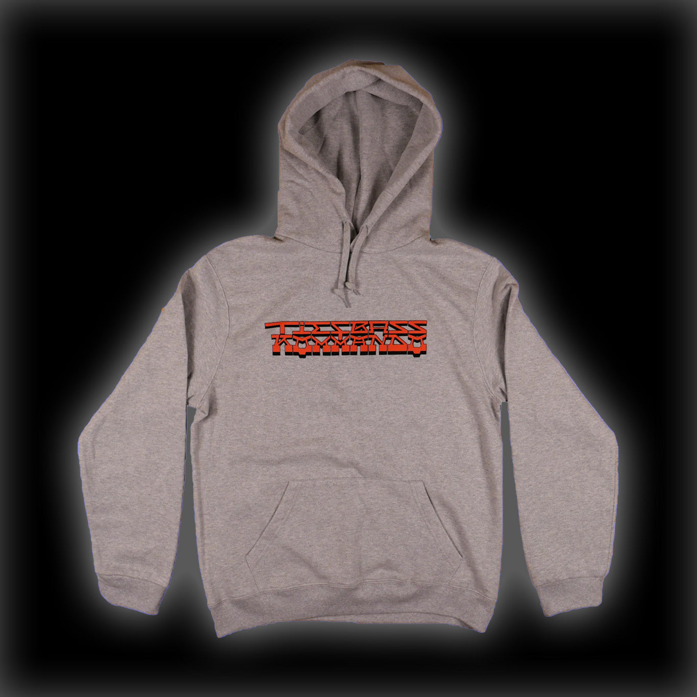 TIEFBASSKOMMANDO HOODIE GRAU