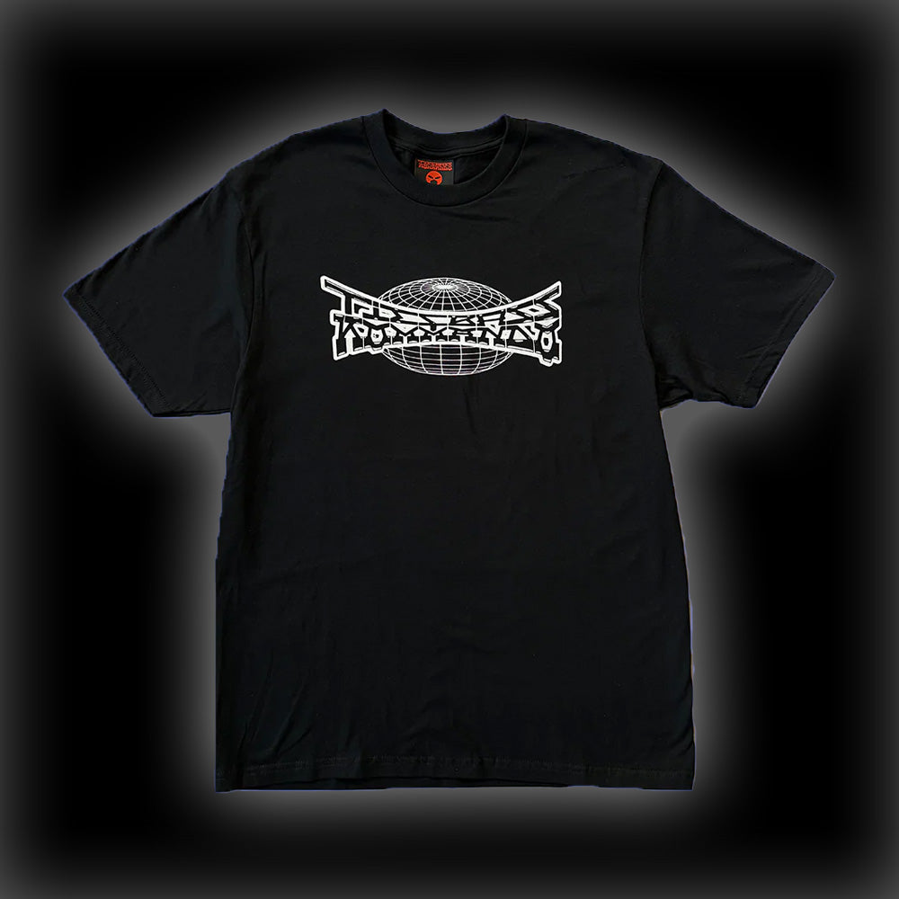 TBK GLOBUS T-SHIRT - BLACK