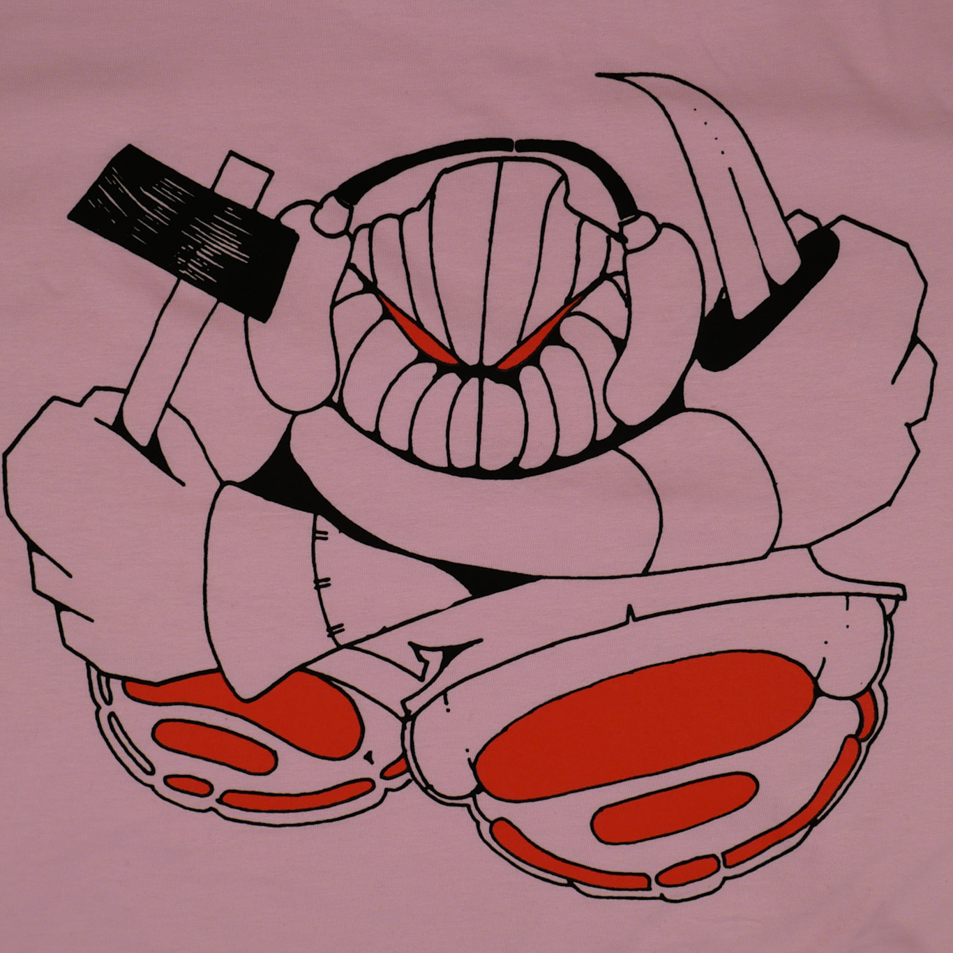 TIEFBASSKOMMANDO T-SHIRT CLASSIC PINK