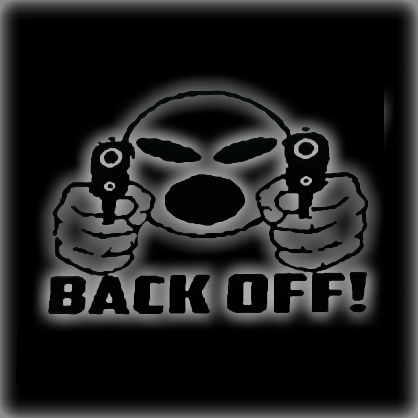 AUTOSTICKER BACK OFF