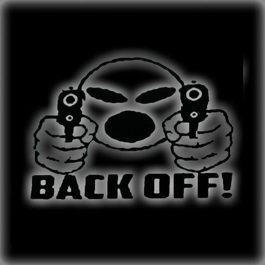 AUTOSTICKER BACK OFF