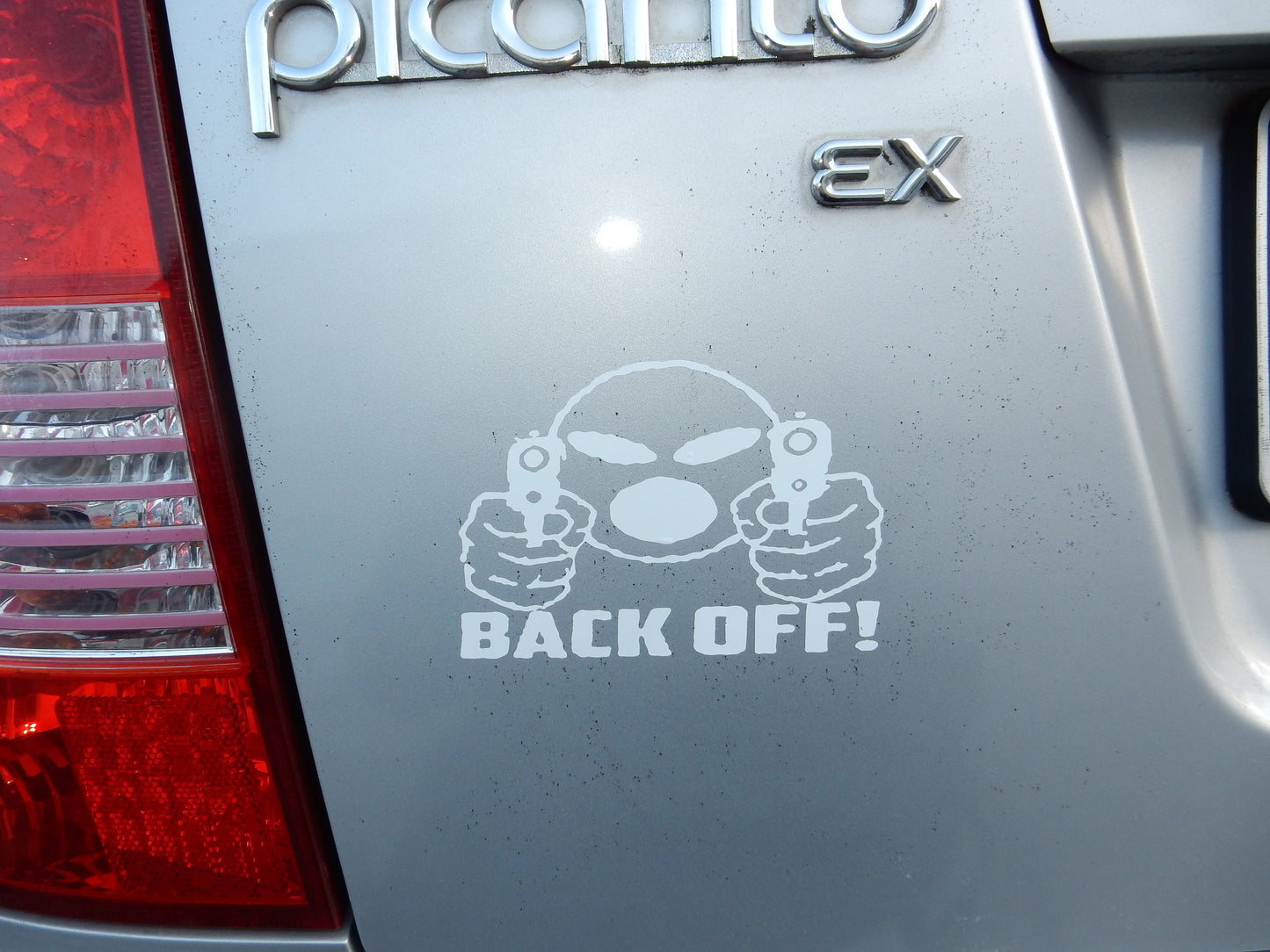 AUTOSTICKER BACK OFF
