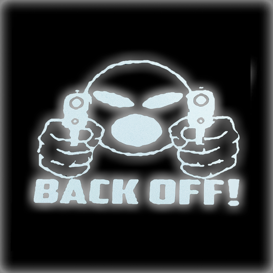 AUTOSTICKER BACK OFF