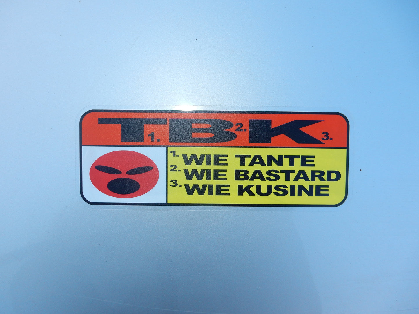 AUTOSTICKER T.B.K. WIE