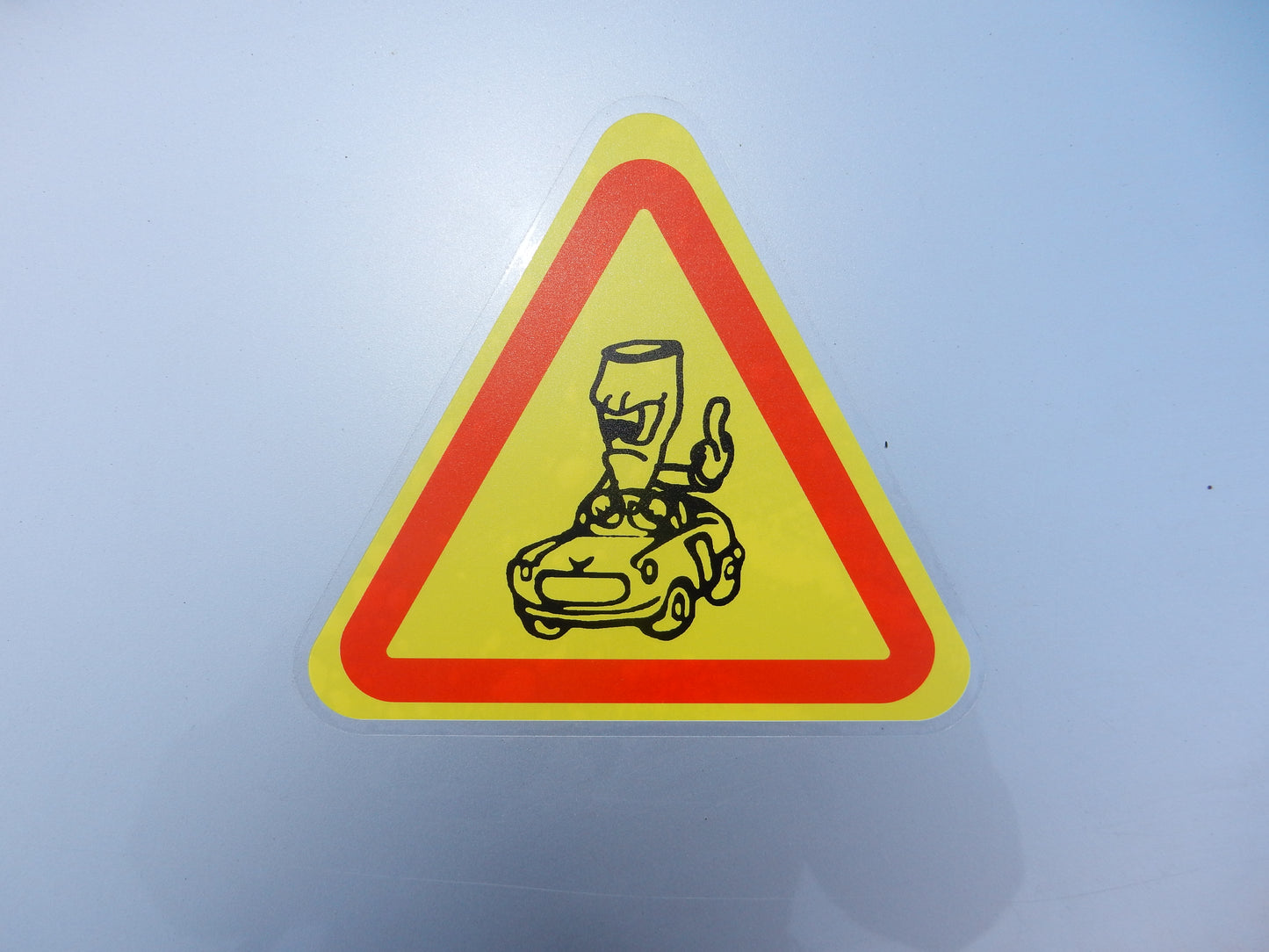 AUTOSTICKER ACHTUNG KEVIN