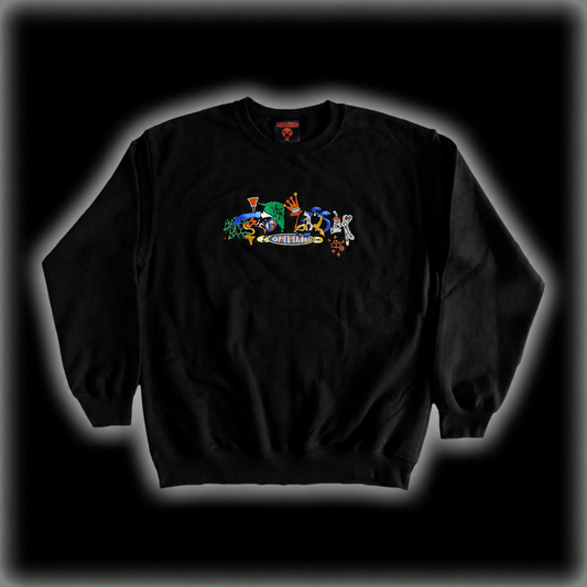 TIEFBASSKOMMANDO CREWNECK 2026 (BLACK)