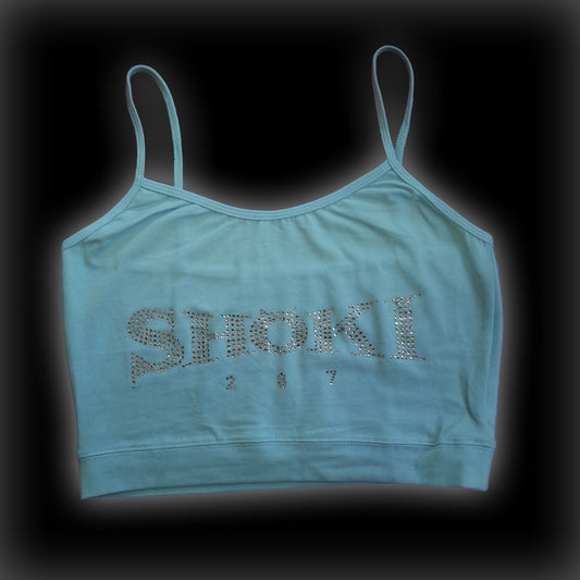 SHOKI STRASS CROP TOP